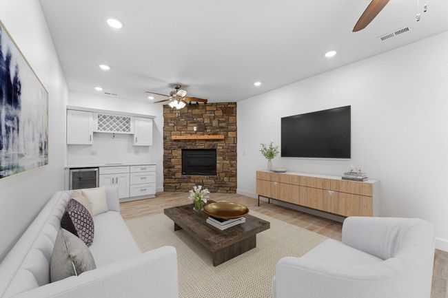 Lower Level Family Room Virtually Staged | Image 32