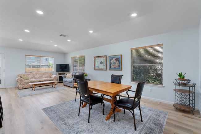 Dining area with recessed lighting | Image 6