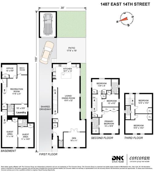 1487 E 14th St, Brooklyn, NY, 11230-6609 | Card Image