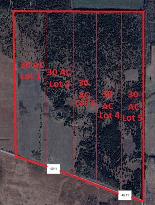 Lot 1 Cr 4911, Ladonia, TX, 75449 | Card Image