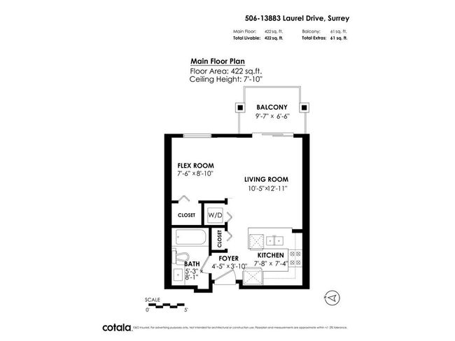 506 - 13883 Laurel Drive, Condo with 0 bedrooms, 1 bathrooms and 1 parking in Surrey BC | Image 26