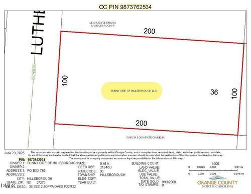 2332 Luther Drive S, Hillsborough, NC, 27278 | Card Image