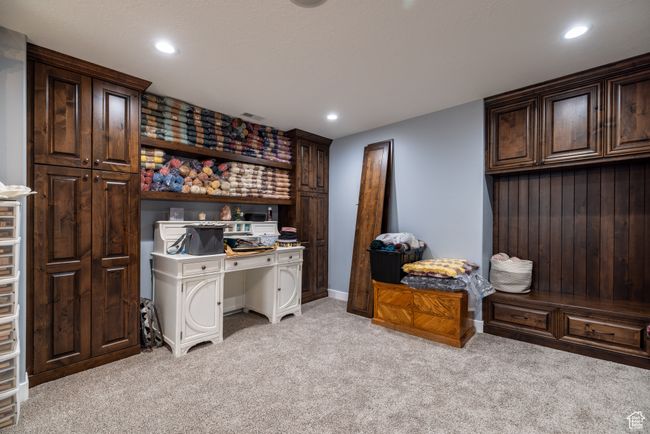 Office space with light carpet and recessed lighting | Image 68