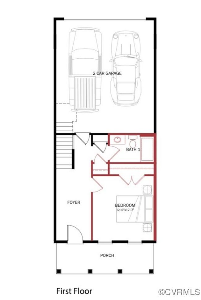 15345 Sunray Rd, Townhouse with 4 bedrooms, 4 bathrooms and null parking in Chesterfield VA | Image 11