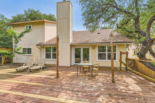 Wooden terrace featuring fence | Image 22