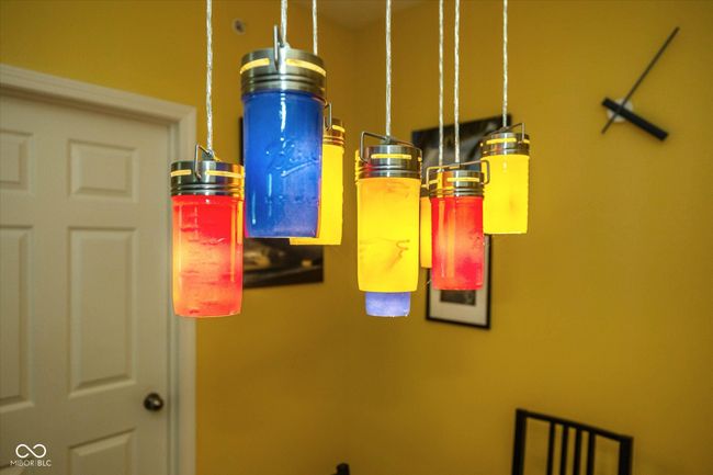 Light fixture in dining room | Image 14