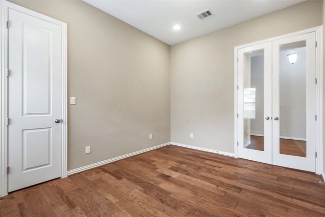 Office with double, glass doors. Could be a 4th bedroom | Image 21