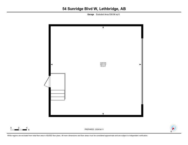 54 Sunridge Boulevard W, Home with 3 bedrooms, 3 bathrooms and 4 parking in Lethbridge AB | Image 32