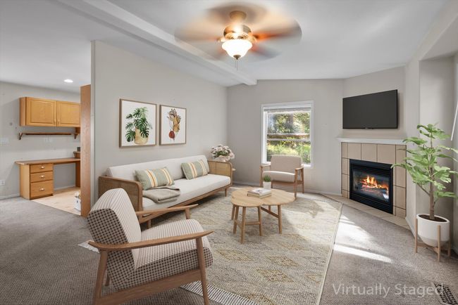 Living room with virtual staging | Image 11