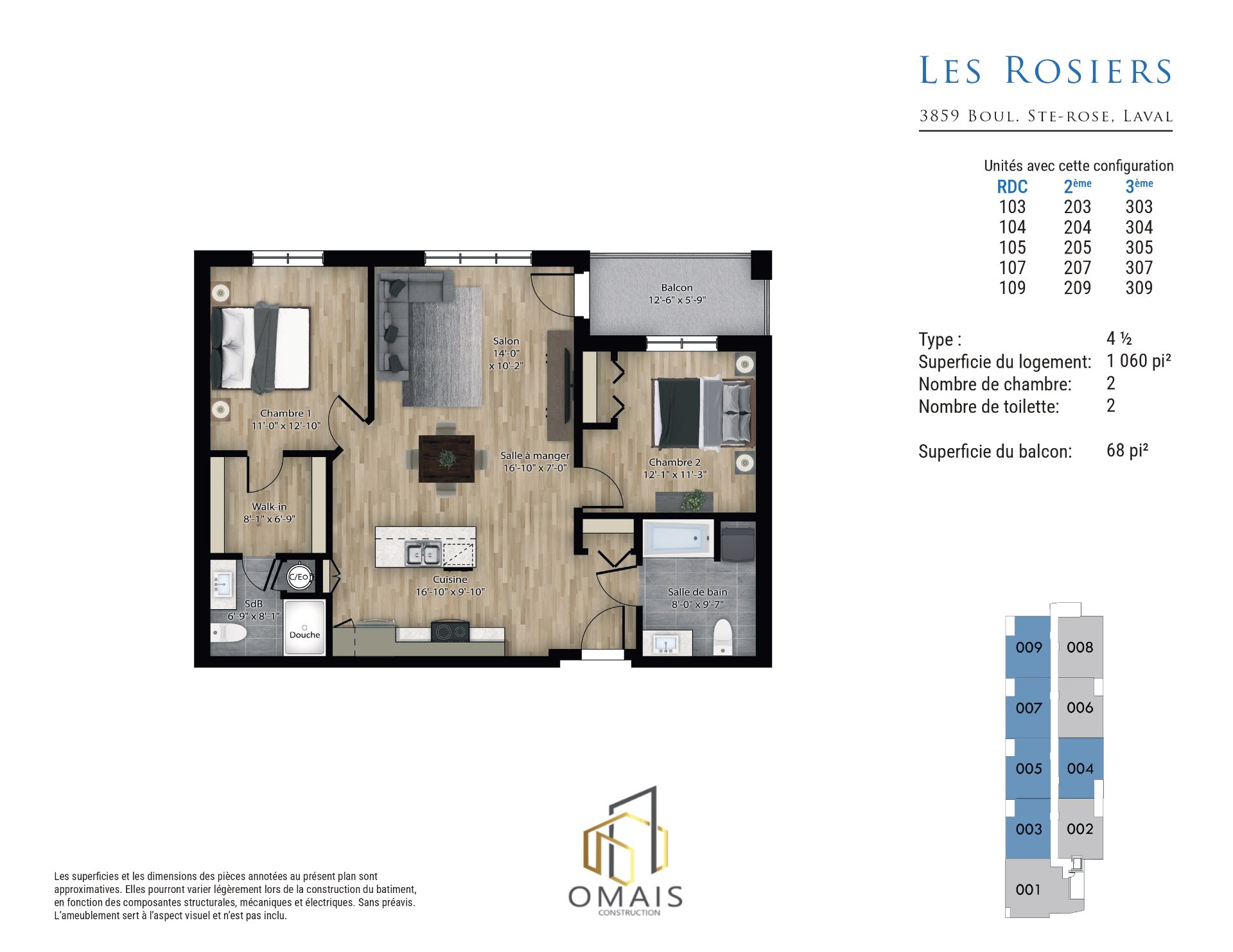 Residential Lease in Laval (Sainte-Rose) 2