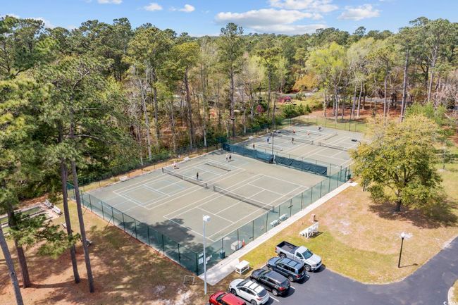 Bird's eye view featuring a wooded view | Image 38