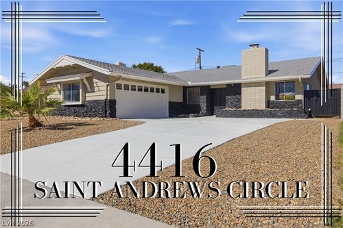 4416 Saint Andrews Circle, Las Vegas, NV, 89107 | Card Image