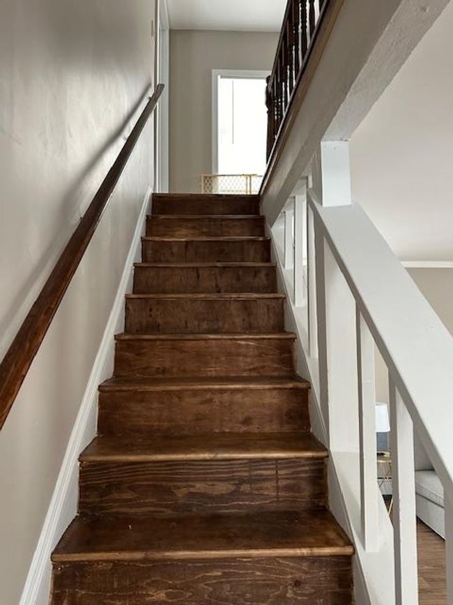 Staircase with wood-type flooring | Image 14