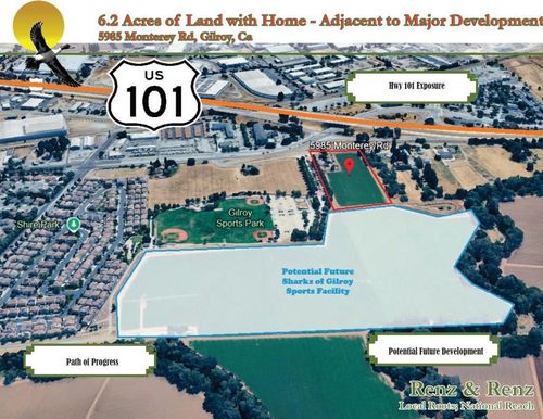 5985 Monterey Rd, Gilroy, CA, 95020-9501 | Card Image