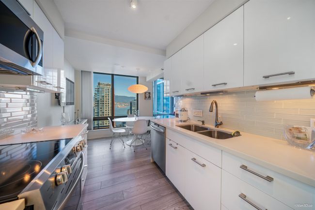 3003 - 1200 W Georgia Street, Condo with 2 bedrooms, 2 bathrooms and 1 parking in Vancouver BC | Image 9