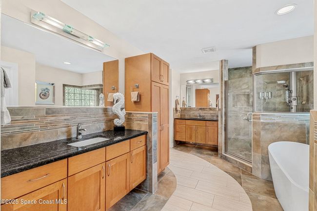 Beautiful primary bathroom | Image 42