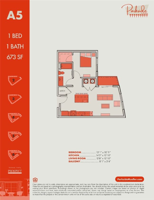 UNIT-644 - 1701 Simond Ave, Condo with 1 bedrooms, 1 bathrooms and null parking in Austin TX | Image 15