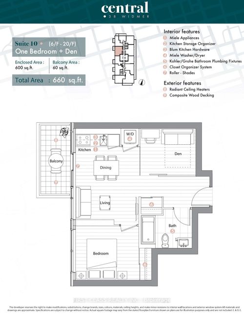 710-38 Widmer St, Toronto, ON, M5V0P7 | Card Image