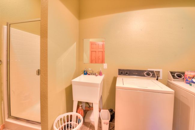 Interior Barn Guest Quarters Laundry room and bathroom Lower Level | Image 79