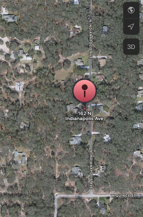 162 N Indianapolis Ave, HERNANDO, FL, 34442-4818 | Card Image