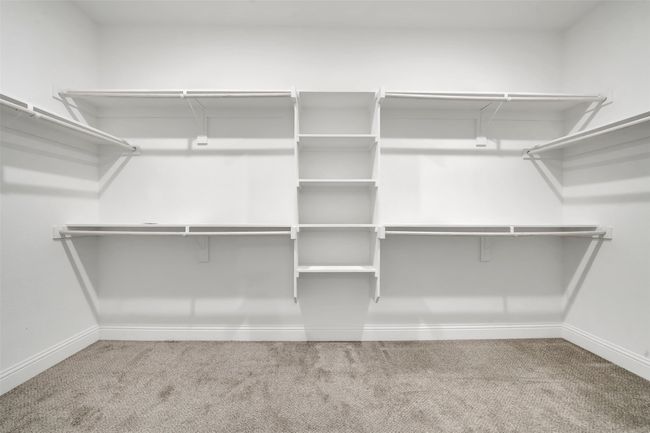 Spacious closet featuring carpet | Image 25