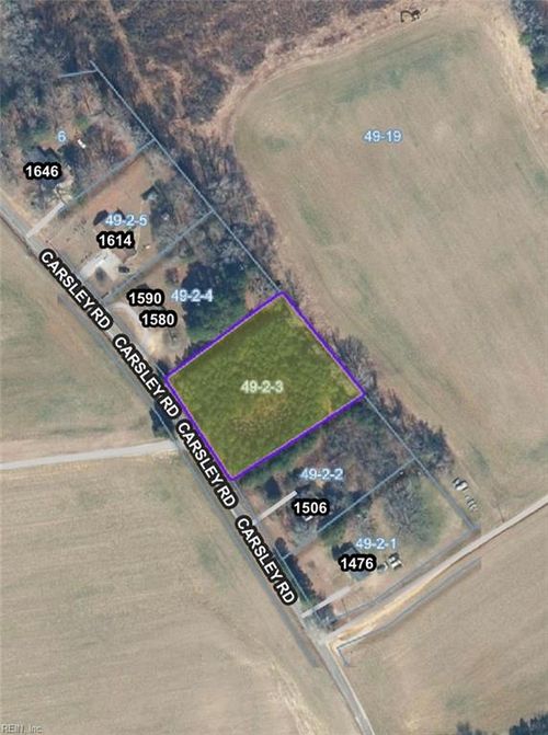 Lot 3 Carsley Road, Dendron, VA, 23839 | Card Image