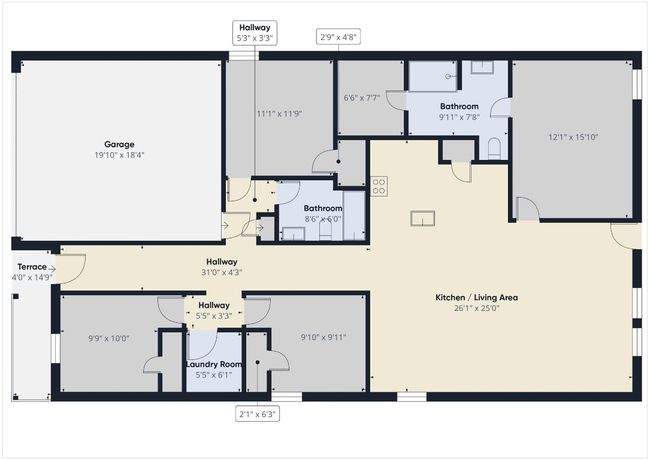 250 Twilight Breeze Way, House other with 4 bedrooms, 2 bathrooms and null parking in Hutto TX | Image 40