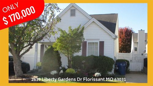 2639 Liberty Gardens Drive, Florissant, MO, 63031 | Card Image