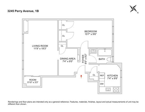 1b-3245 Perry Ave, Bronx, NY, 10467-3244 | Card Image