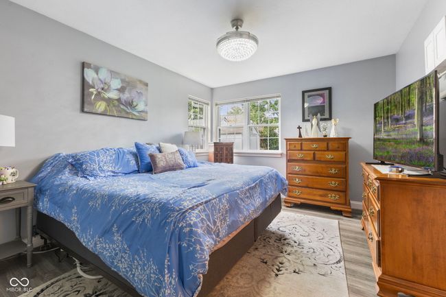 bedroom featuring light wood-style flooring | Image 20