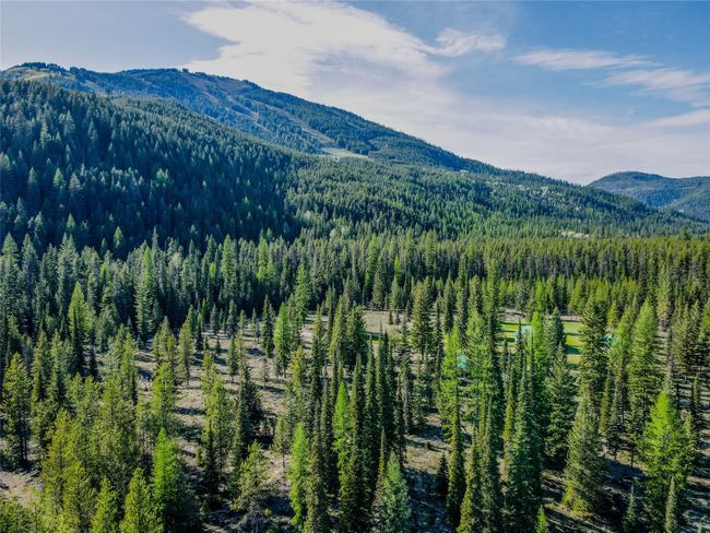 View of mountain backdrop featuring a heavily wooded area | Image 52