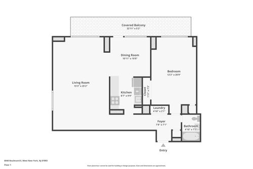 3h-6040 Unit 3H Blvd East, West New York, NJ, 07093 | Card Image