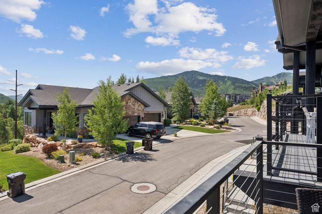 Balcony featuring a mountain view | Image 5
