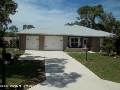 2203 Wingfoot Ct, SPRING HILL, FL, 34606-3660 | Card Image