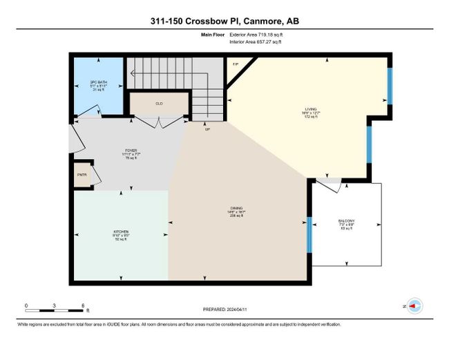 311 - 150 Crossbow Place, Home with 2 bedrooms, 2 bathrooms and 2 parking in Canmore AB | Image 40