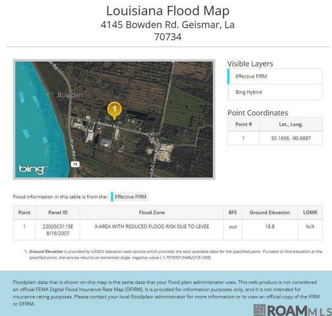 4145 Bowden Rd, Home with 0 bedrooms, 0 bathrooms and null parking in Geismar LA | Image 7
