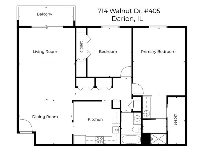 APT-405 - 714 Walnut Dr, Condo with 2 bedrooms, 2 bathrooms and 1 parking in Darien IL | Image 26