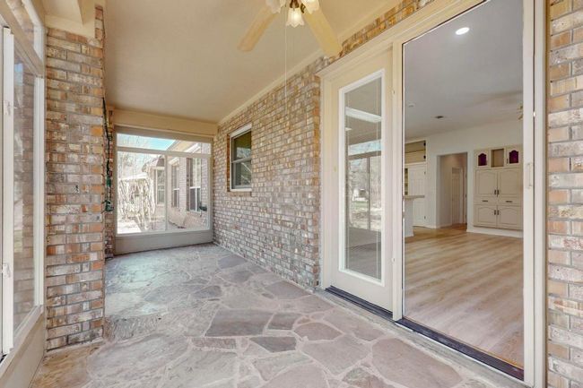 View of patio / terrace featuring ceiling fan | Image 28