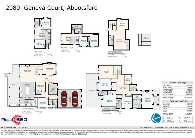 2080 Geneva Court, House other with 9 bedrooms, 7 bathrooms and null parking in Abbotsford BC | Image 40