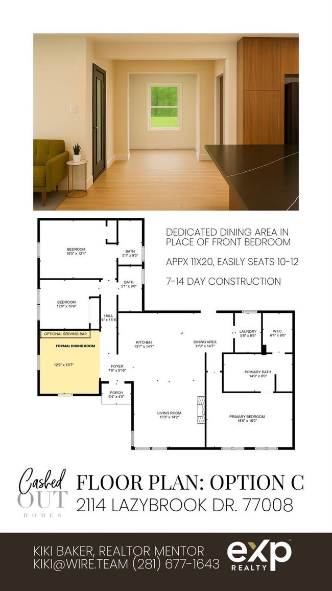 Want bigger dining space? Check out these eXpansion options available at closing (AI rendered) | Image 4