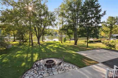 Imagine evenings around the firepit as you look at the lake. | Image 2