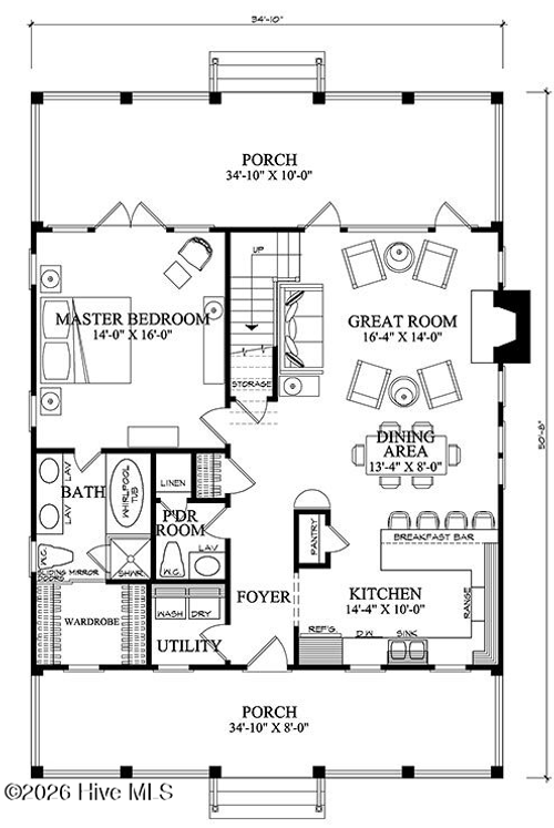 8054 Treasure Dr, Oriental, NC, 28571-9554 | Card Image