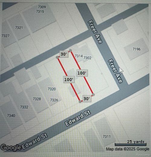 7314 Edward St, Detroit, MI, 48210-2712 | Card Image