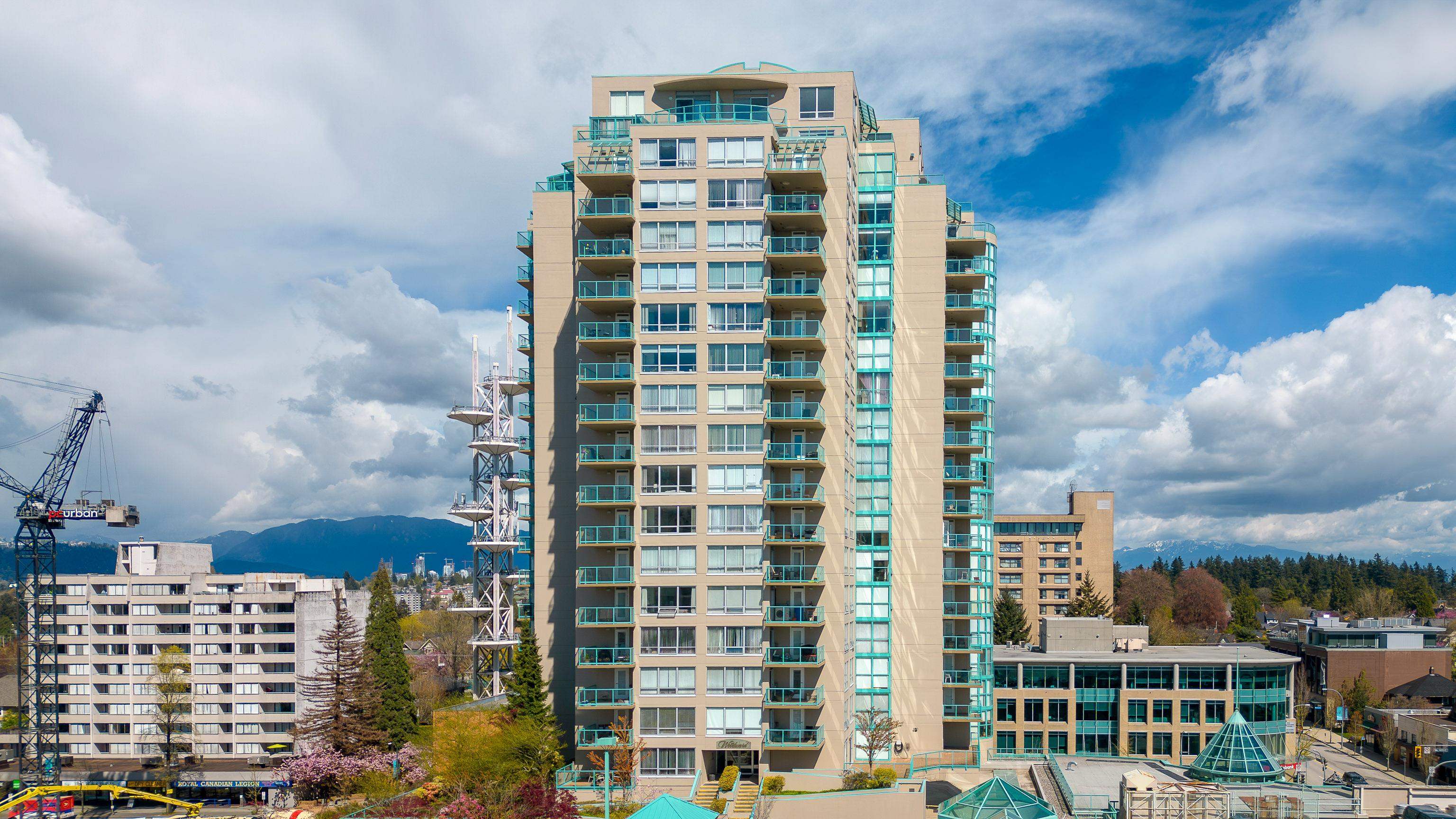 1704 - 612 Sixth Street, Condo with 1 bedrooms, 1 bathrooms and 1 parking in New Westminster BC | Image 3