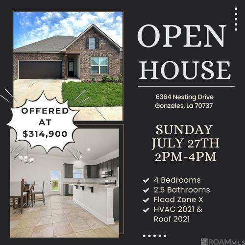 6364 Nesting Dr, Gonzales, LA, 70737-8644 | Card Image
