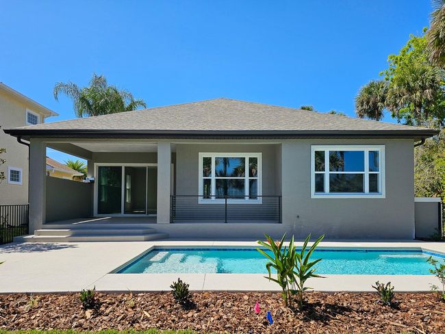 Brand new pool/patio area overlooking the intracoastal | Image 44