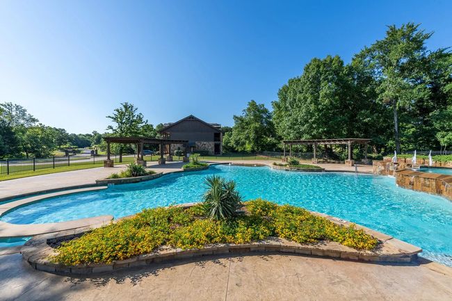 View of swimming pool featuring a gazebo, a pergola, and a jacuzzi | Image 22