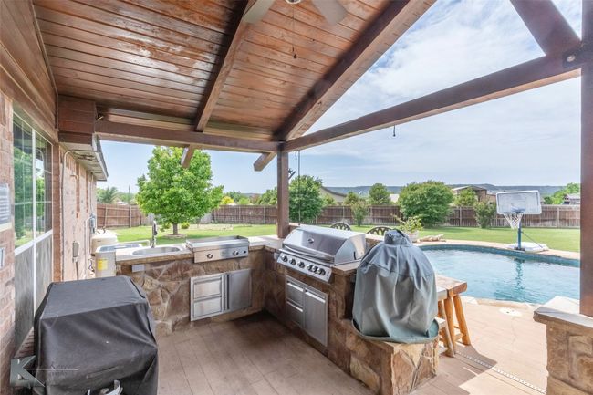 View of patio / terrace with grilling area and area for grilling | Image 29