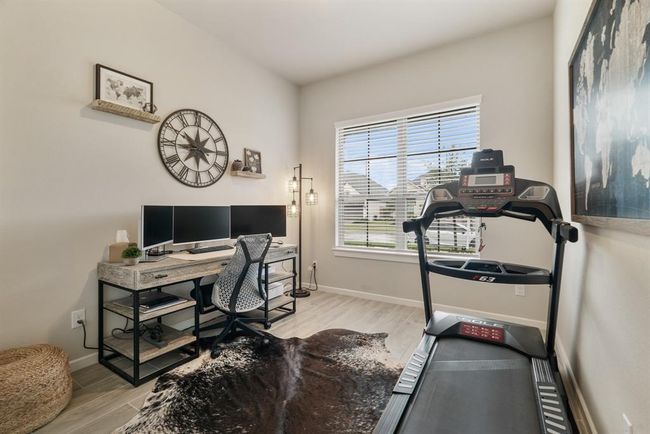 4th bedroom being used as an office space. | Image 29