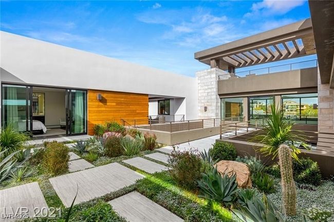 View of yard with a pergola | Image 4